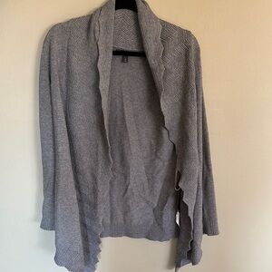 Banana Republic Gray Cardigan Sweater